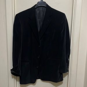 Mens Velvet Blazer